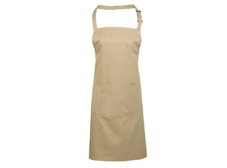 Colours Collection Bib Apron With Pocket