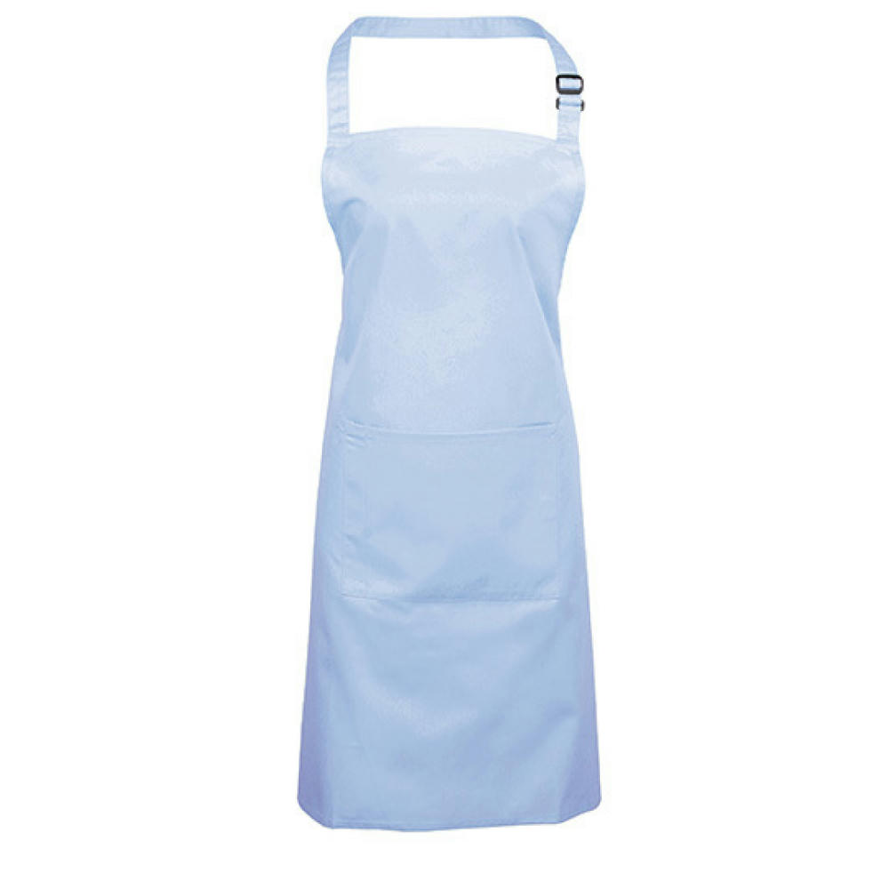 Colours Collection Bib Apron With Pocket