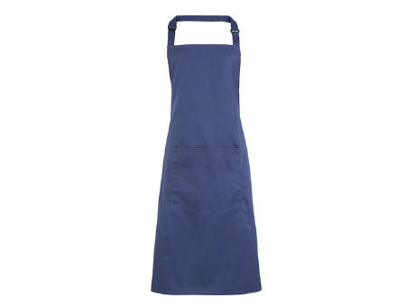 Colours Collection Bib Apron With Pocket