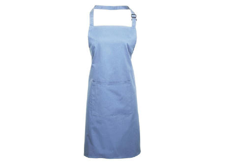 Colours Collection Bib Apron With Pocket