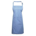 Colours Collection Bib Apron With Pocket