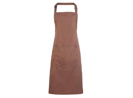 Colours Collection Bib Apron With Pocket