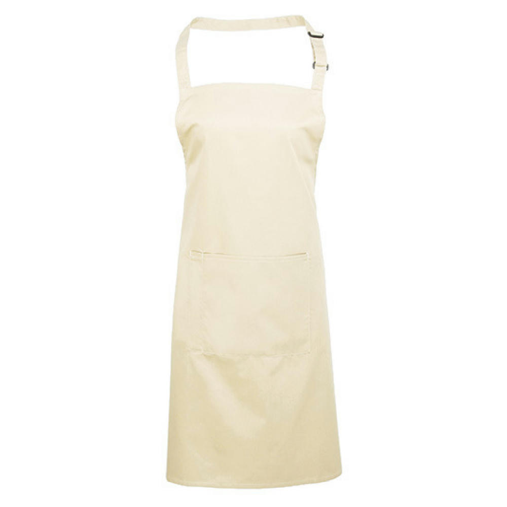 Colours Collection Bib Apron With Pocket