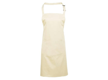 Colours Collection Bib Apron With Pocket