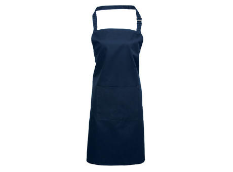 Colours Collection Bib Apron With Pocket