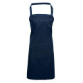 Colours Collection Bib Apron With Pocket