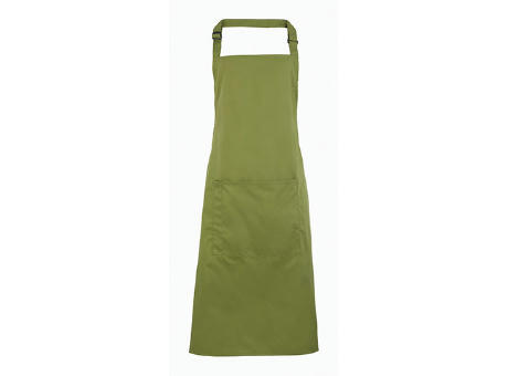 Colours Collection Bib Apron With Pocket