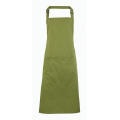 Colours Collection Bib Apron With Pocket