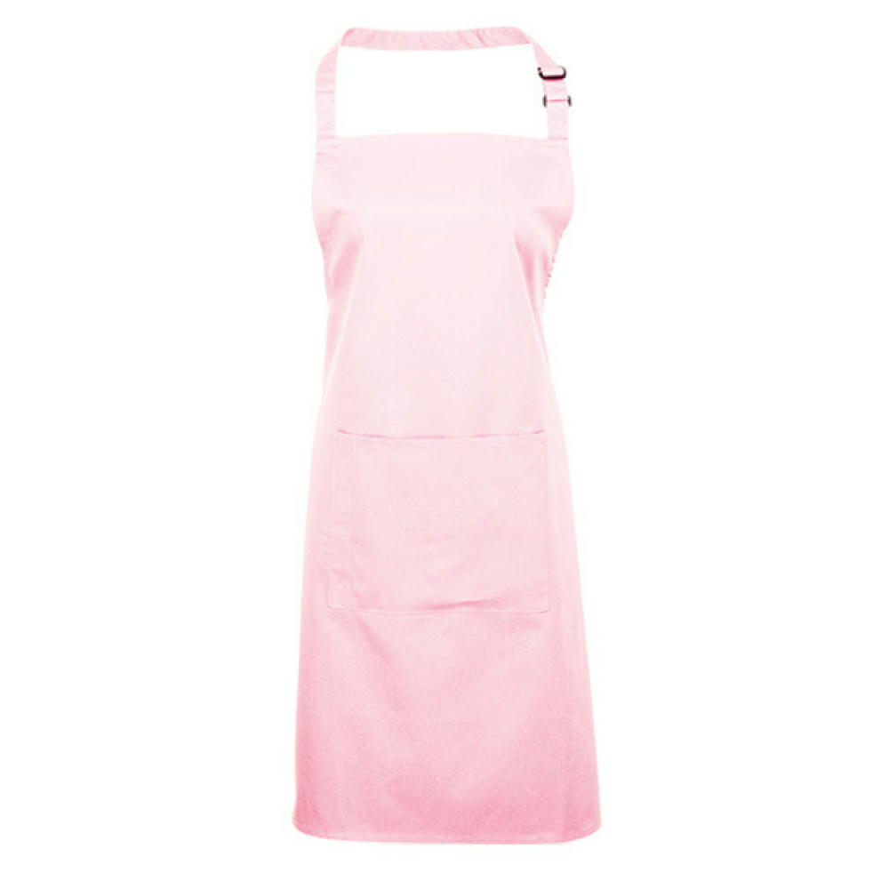 Colours Collection Bib Apron With Pocket