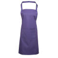 Colours Collection Bib Apron With Pocket