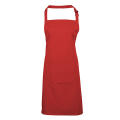 Colours Collection Bib Apron With Pocket