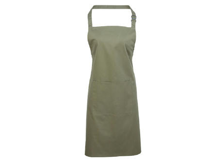 Colours Collection Bib Apron With Pocket