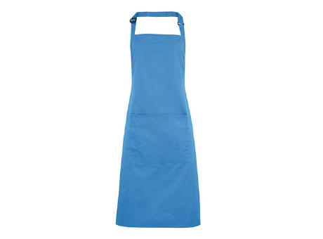 Colours Collection Bib Apron With Pocket