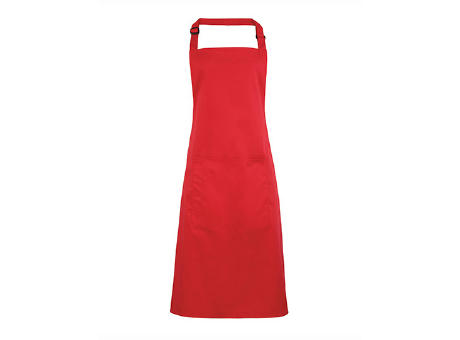 Colours Collection Bib Apron With Pocket