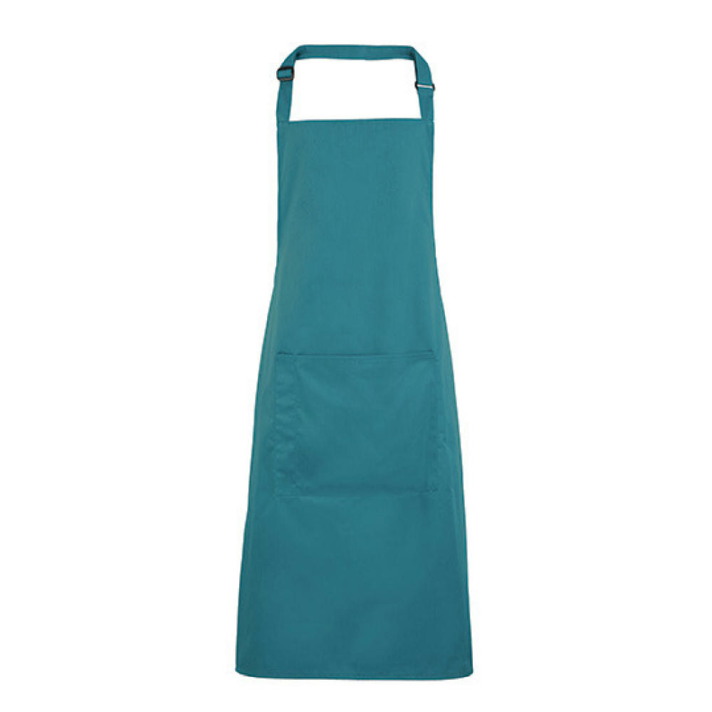 Colours Collection Bib Apron With Pocket