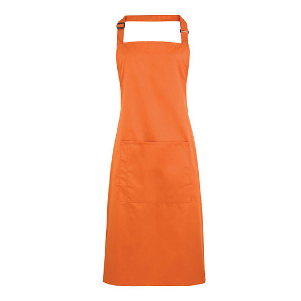 Colours Collection Bib Apron With Pocket