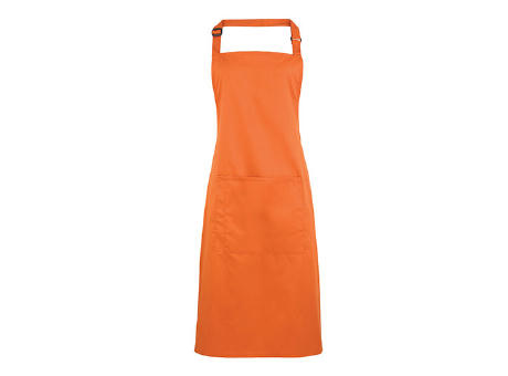 Colours Collection Bib Apron With Pocket