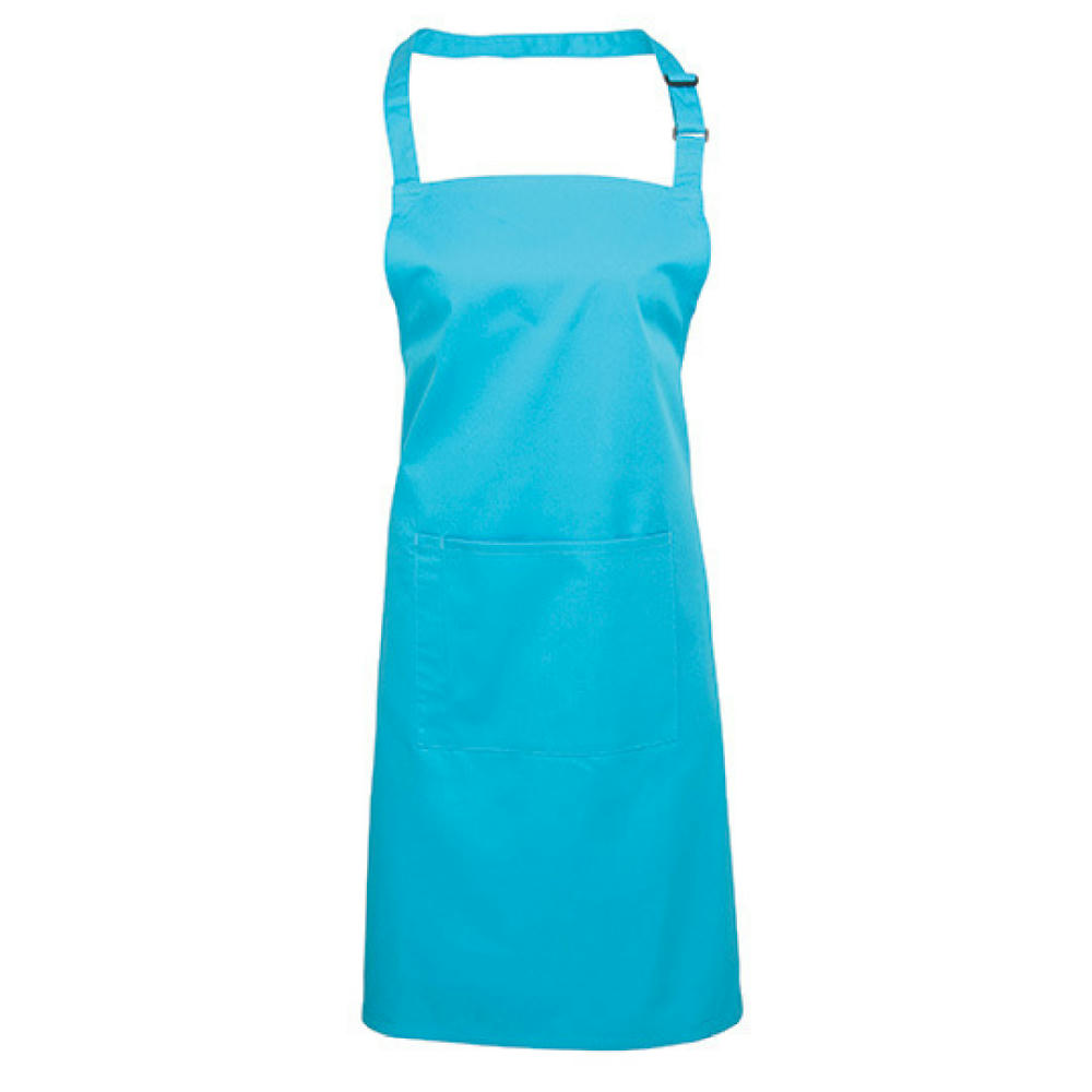 Colours Collection Bib Apron With Pocket