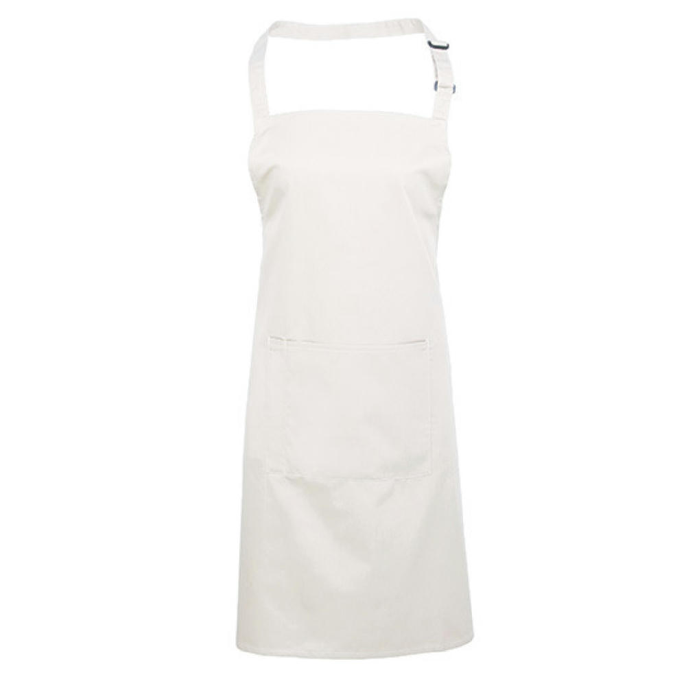 Colours Collection Bib Apron With Pocket