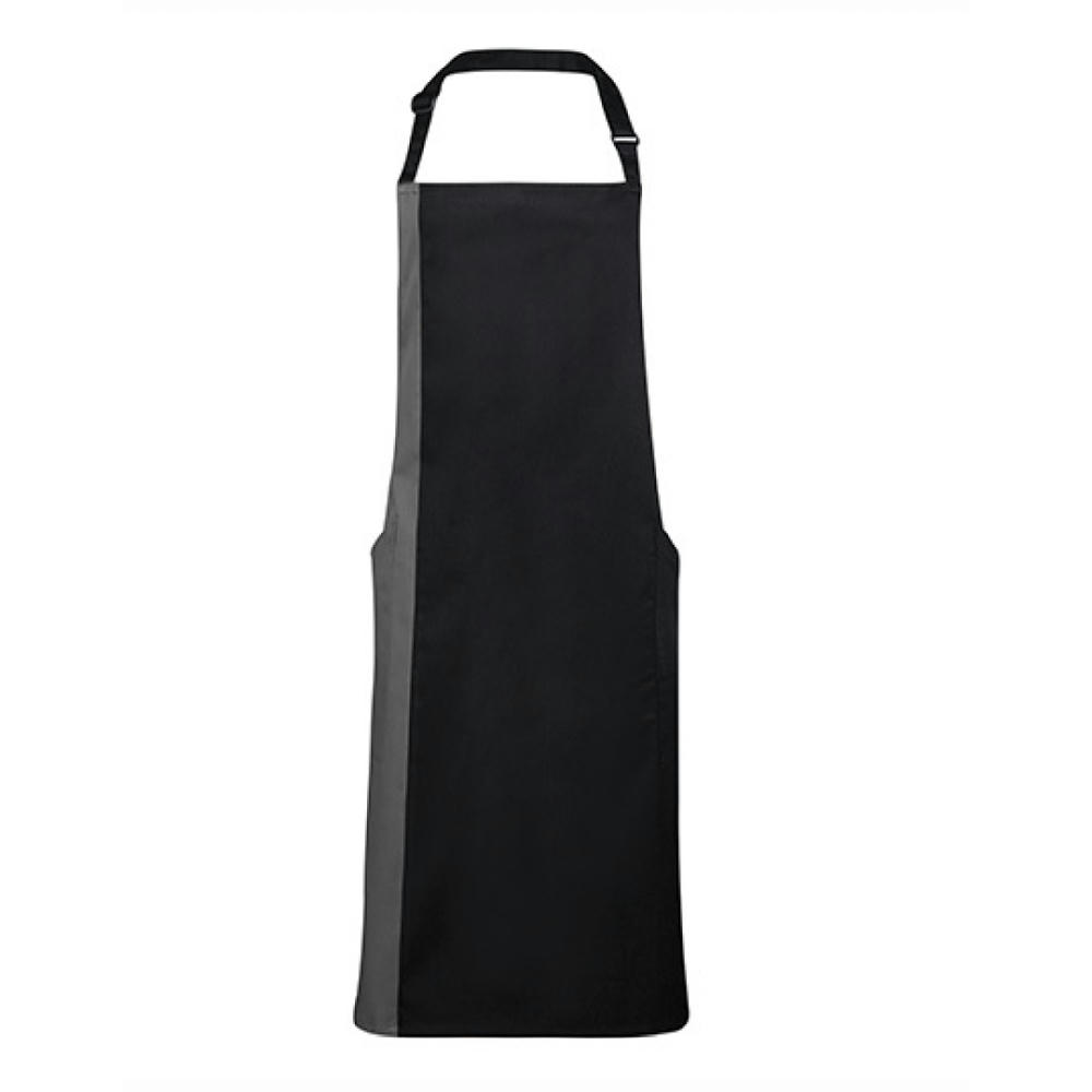 Colours Collection Contrast Bib Apron