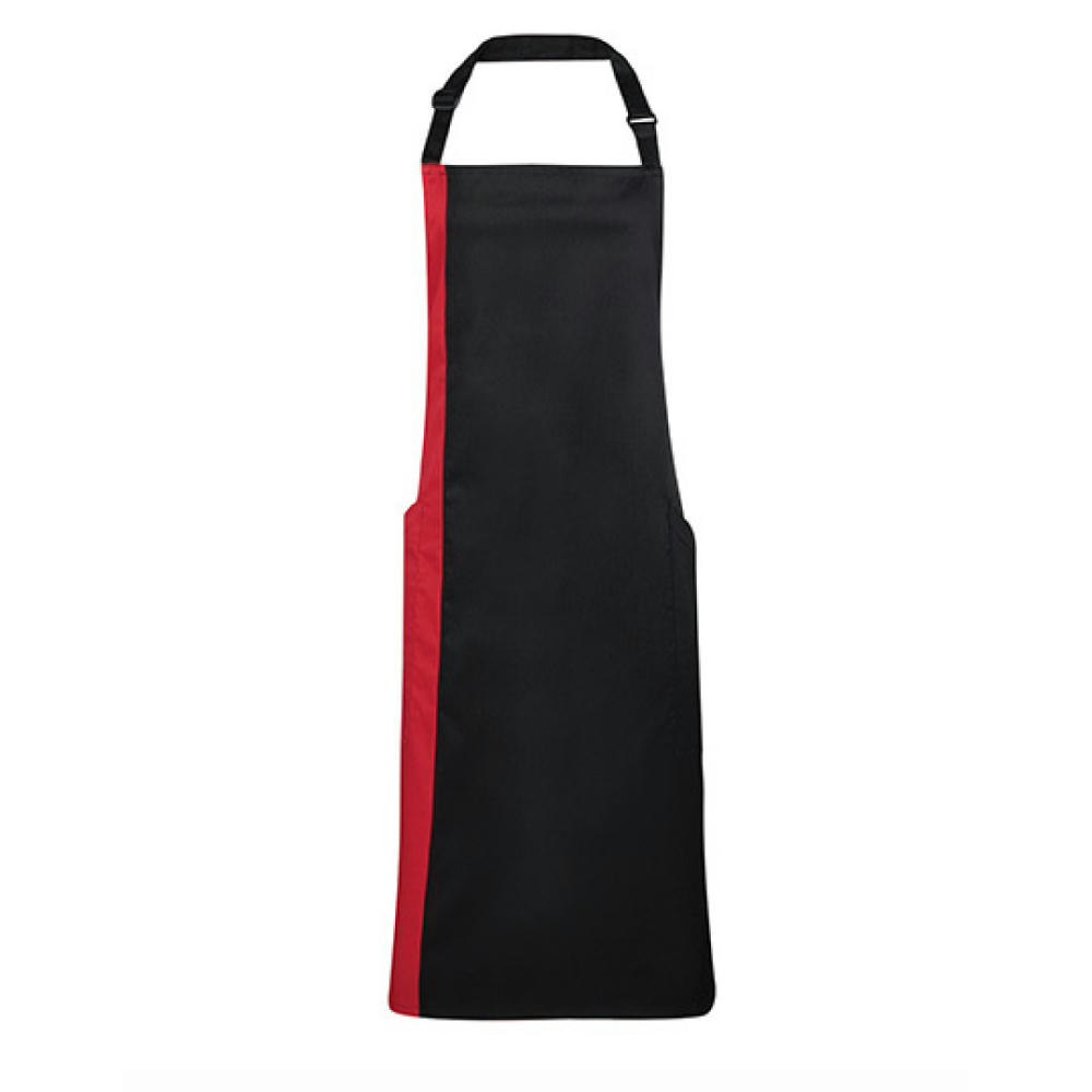 Colours Collection Contrast Bib Apron