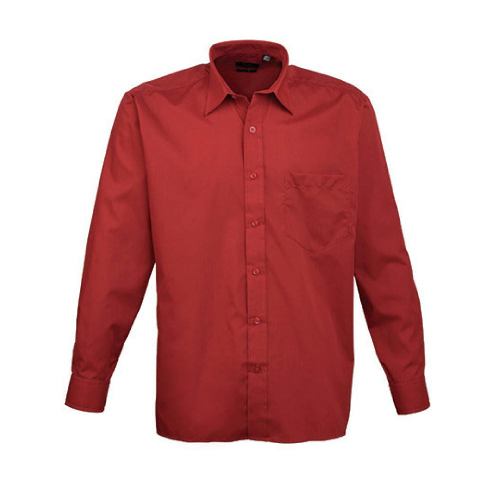 Men´s Poplin Long Sleeve Shirt