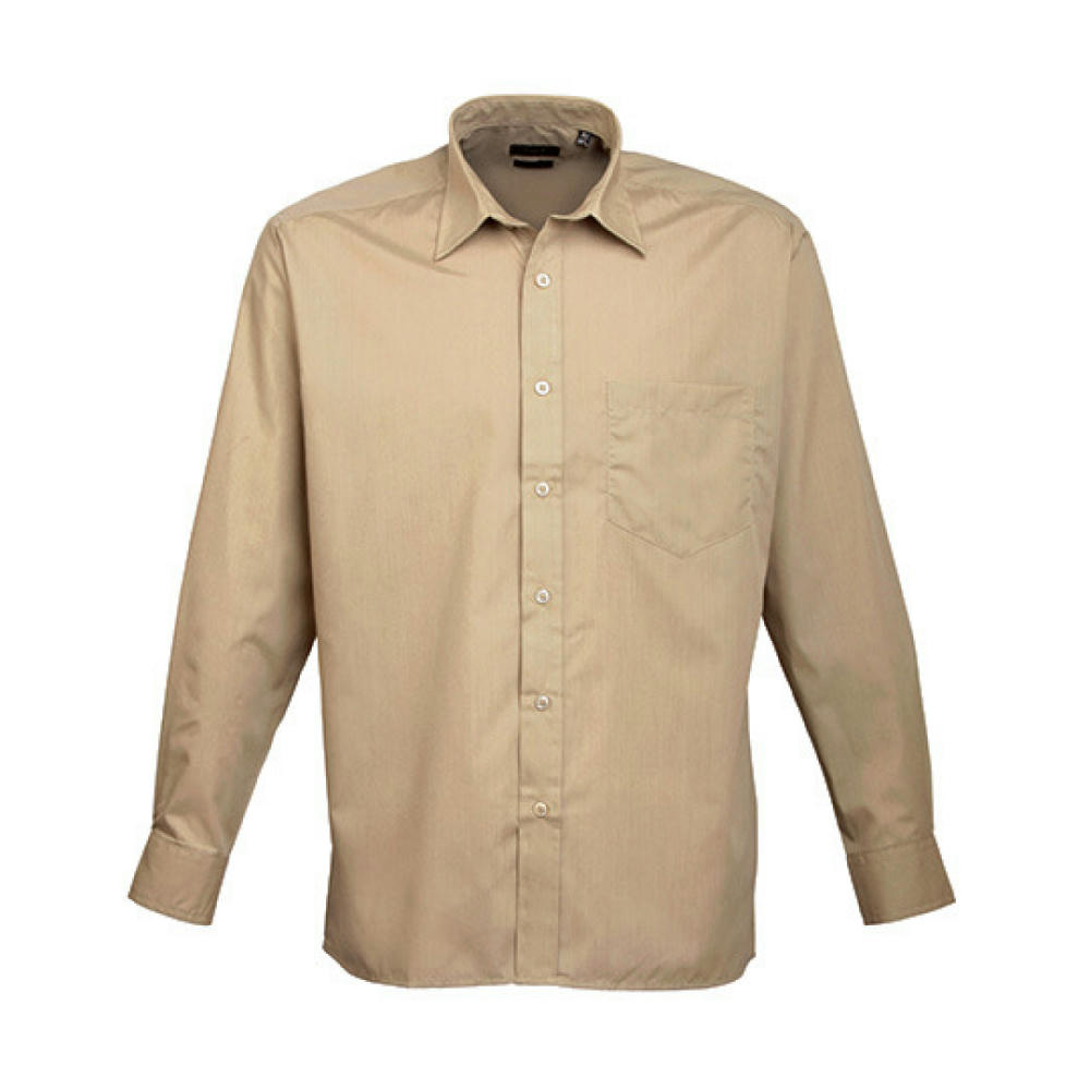 Men´s Poplin Long Sleeve Shirt