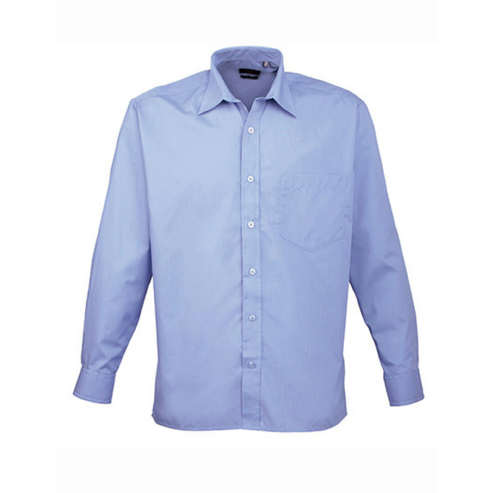 Men´s Poplin Long Sleeve Shirt