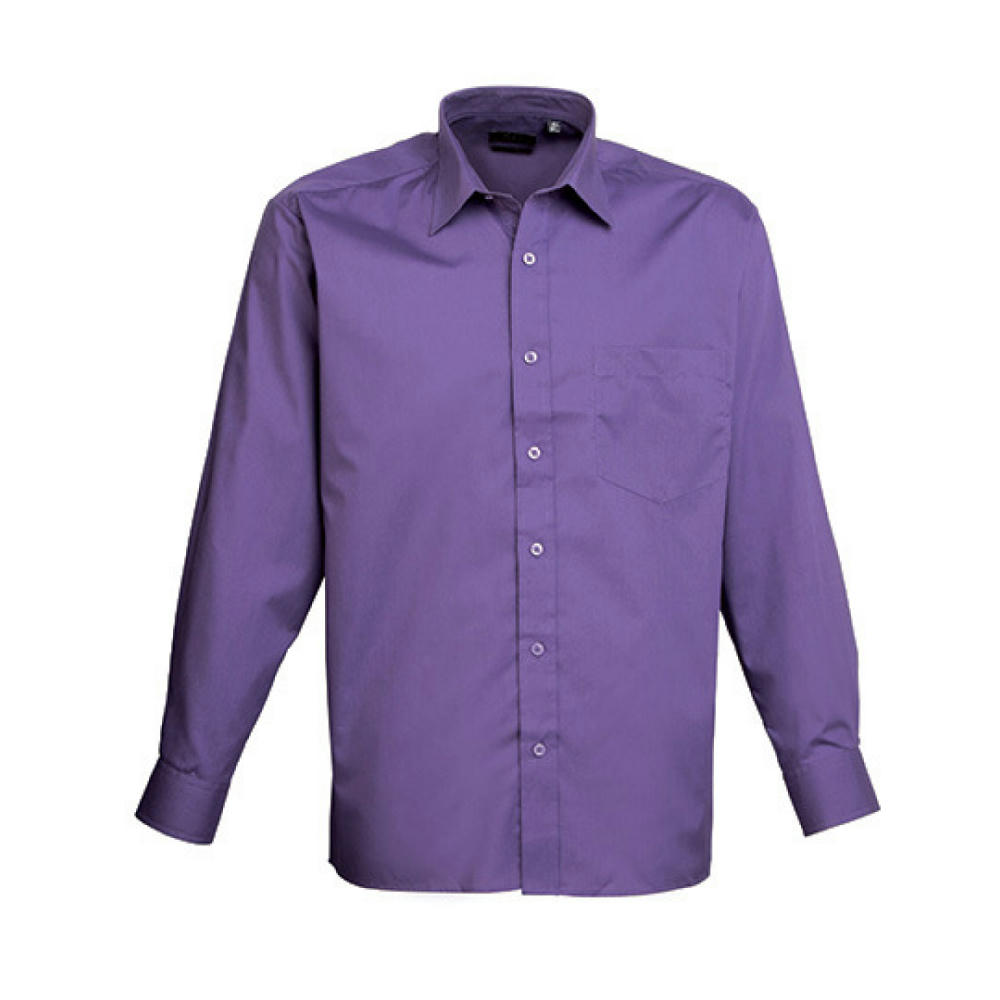 Men´s Poplin Long Sleeve Shirt