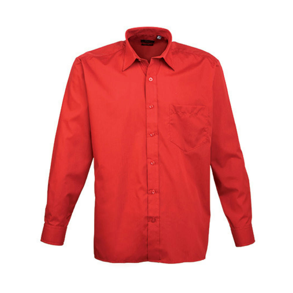 Men´s Poplin Long Sleeve Shirt