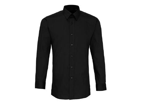 Men´s Long Sleeve Fitted Poplin Shirt