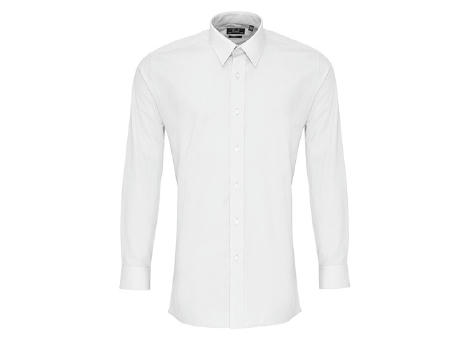 Men´s Long Sleeve Fitted Poplin Shirt