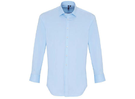 Men´s Stretch Fit Poplin Long Sleeve Cotton Shirt