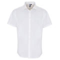 Men´s Stretch Fit Poplin Short Sleeve Cotton Shirt