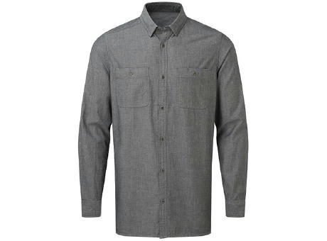 Men´s Organic Chambray Fairtrade Long Sleeve Shirt