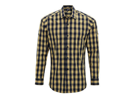 Men´s Mulligan Check Cotton Long Sleeve Shirt