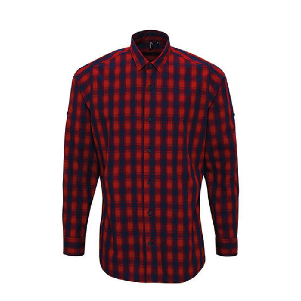 Men´s Mulligan Check Cotton Long Sleeve Shirt