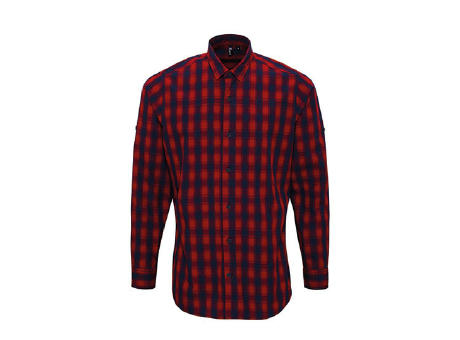 Men´s Mulligan Check Cotton Long Sleeve Shirt