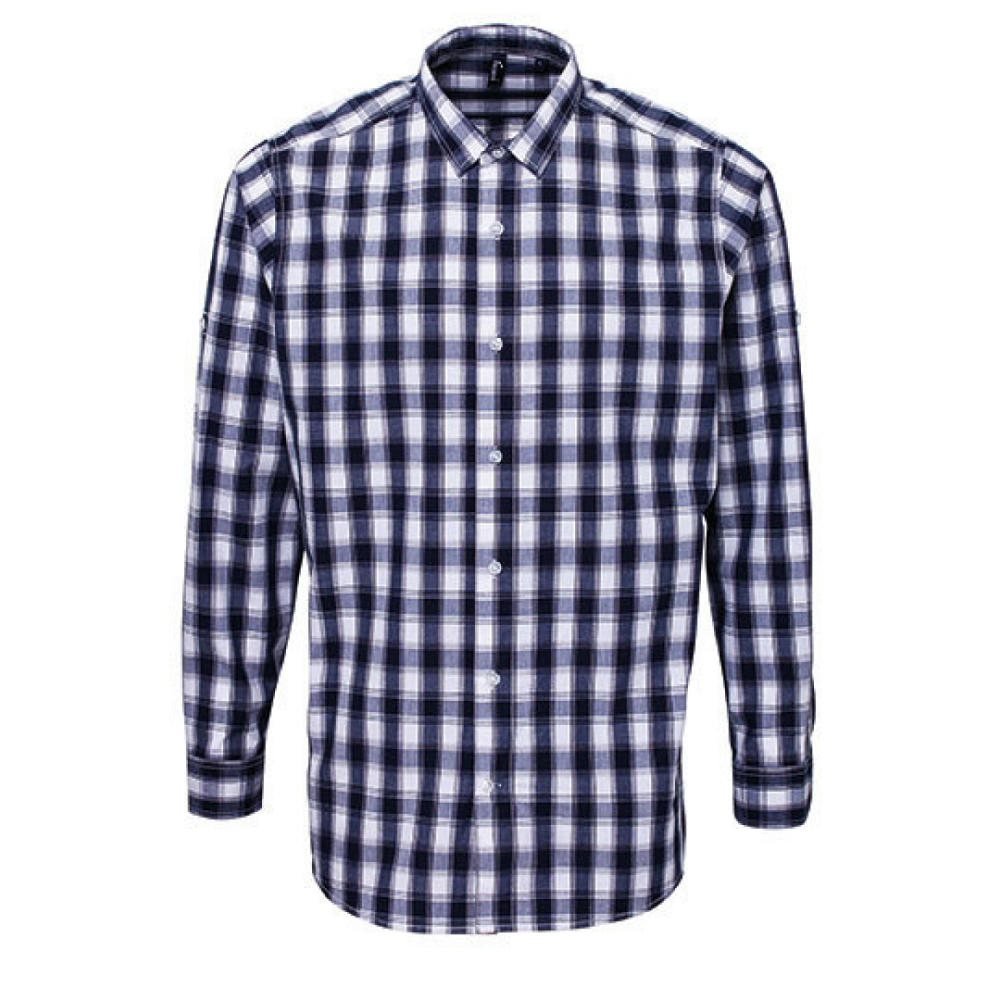 Men´s Mulligan Check Cotton Long Sleeve Shirt