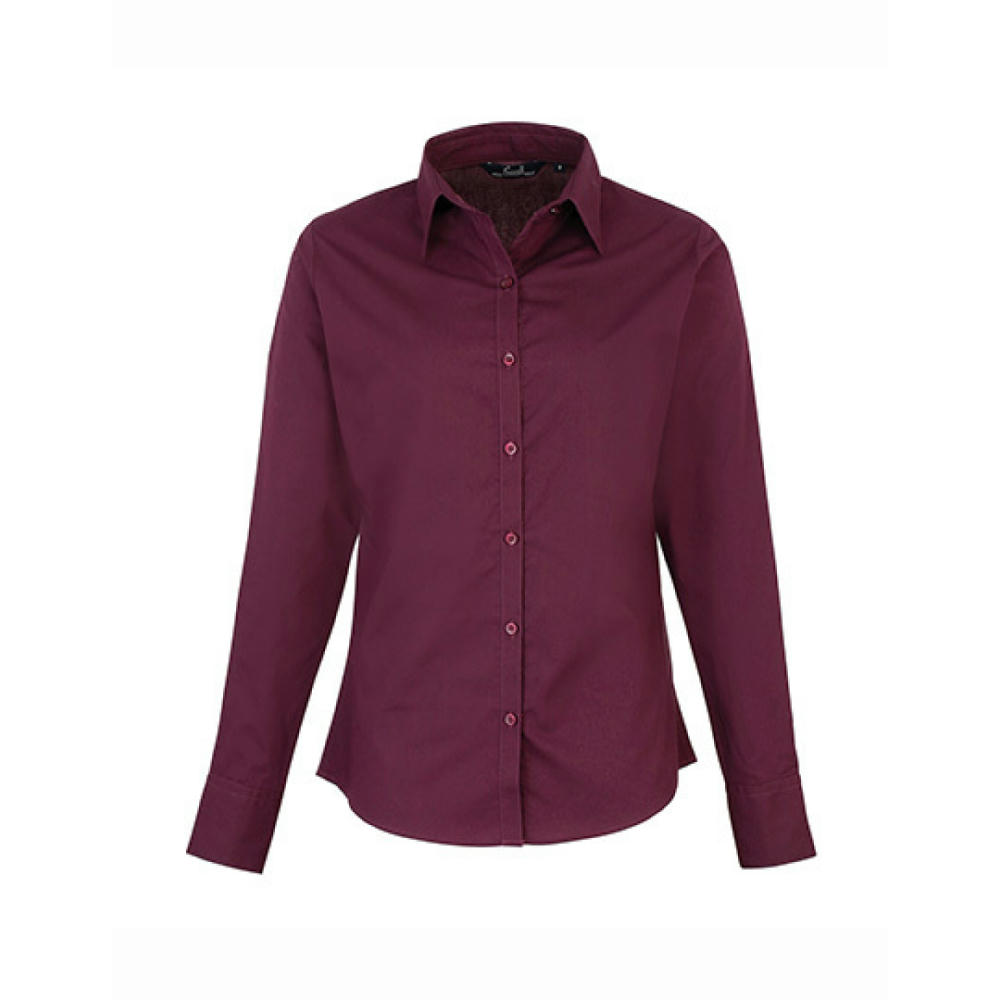 Women´s Poplin Long Sleeve Blouse