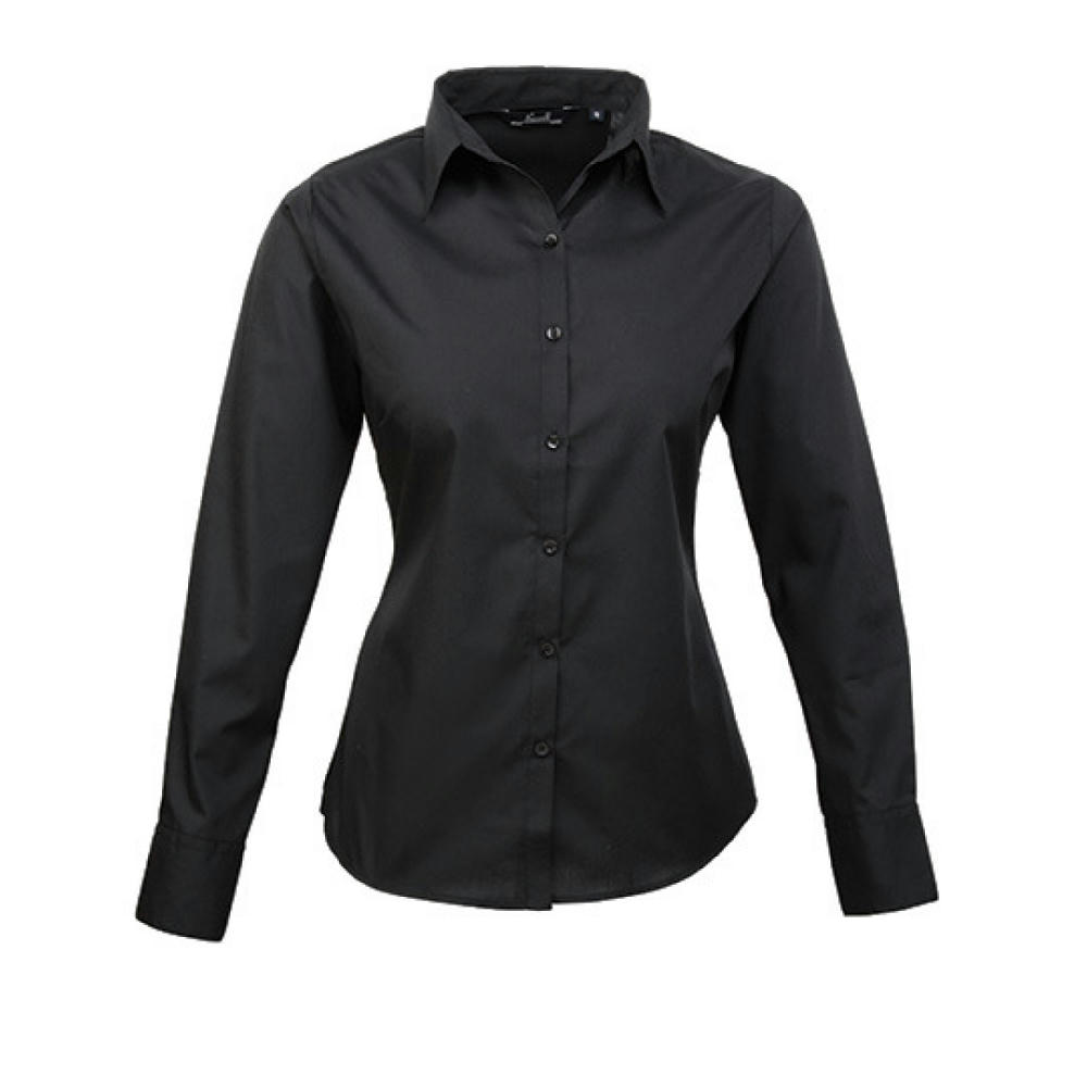 Women´s Poplin Long Sleeve Blouse