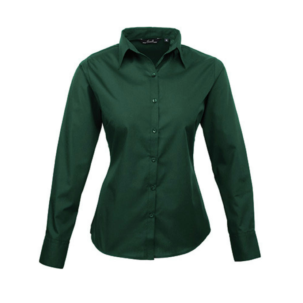 Women´s Poplin Long Sleeve Blouse