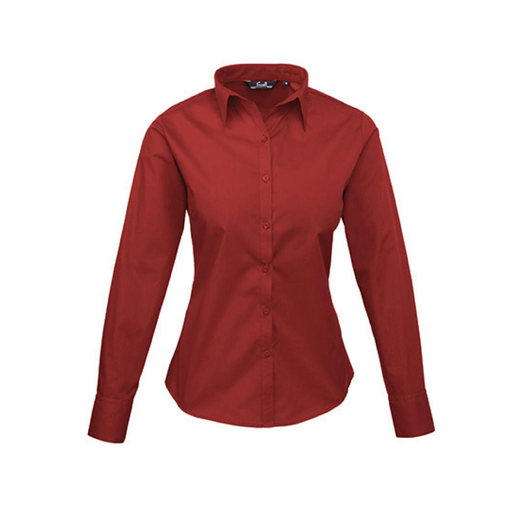 Women´s Poplin Long Sleeve Blouse