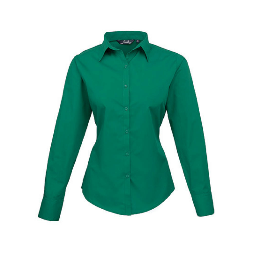 Women´s Poplin Long Sleeve Blouse