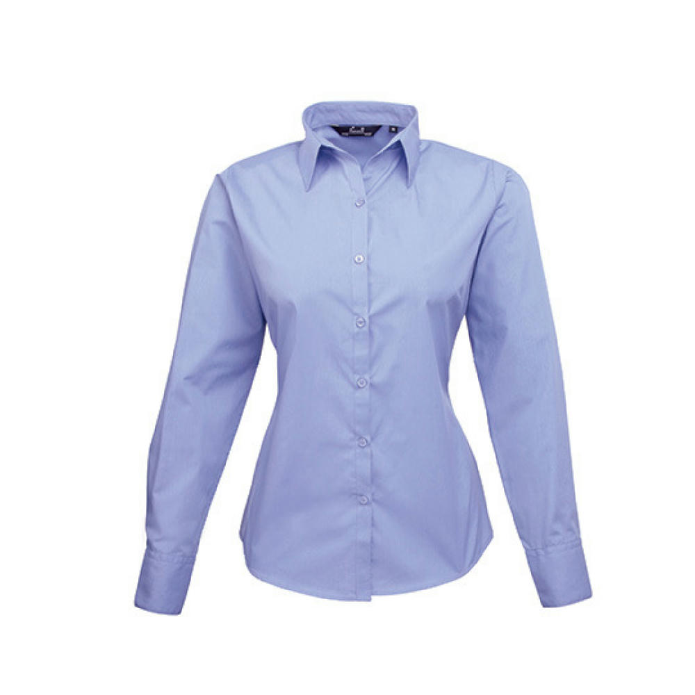 Women´s Poplin Long Sleeve Blouse