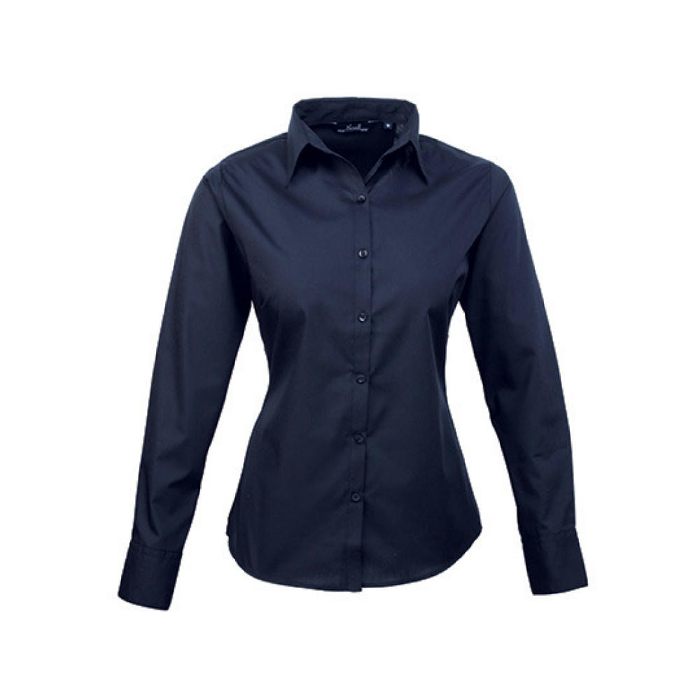 Women´s Poplin Long Sleeve Blouse