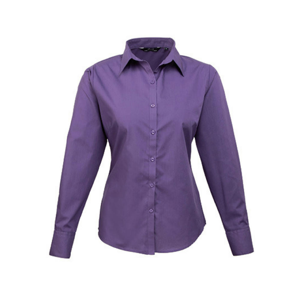 Women´s Poplin Long Sleeve Blouse