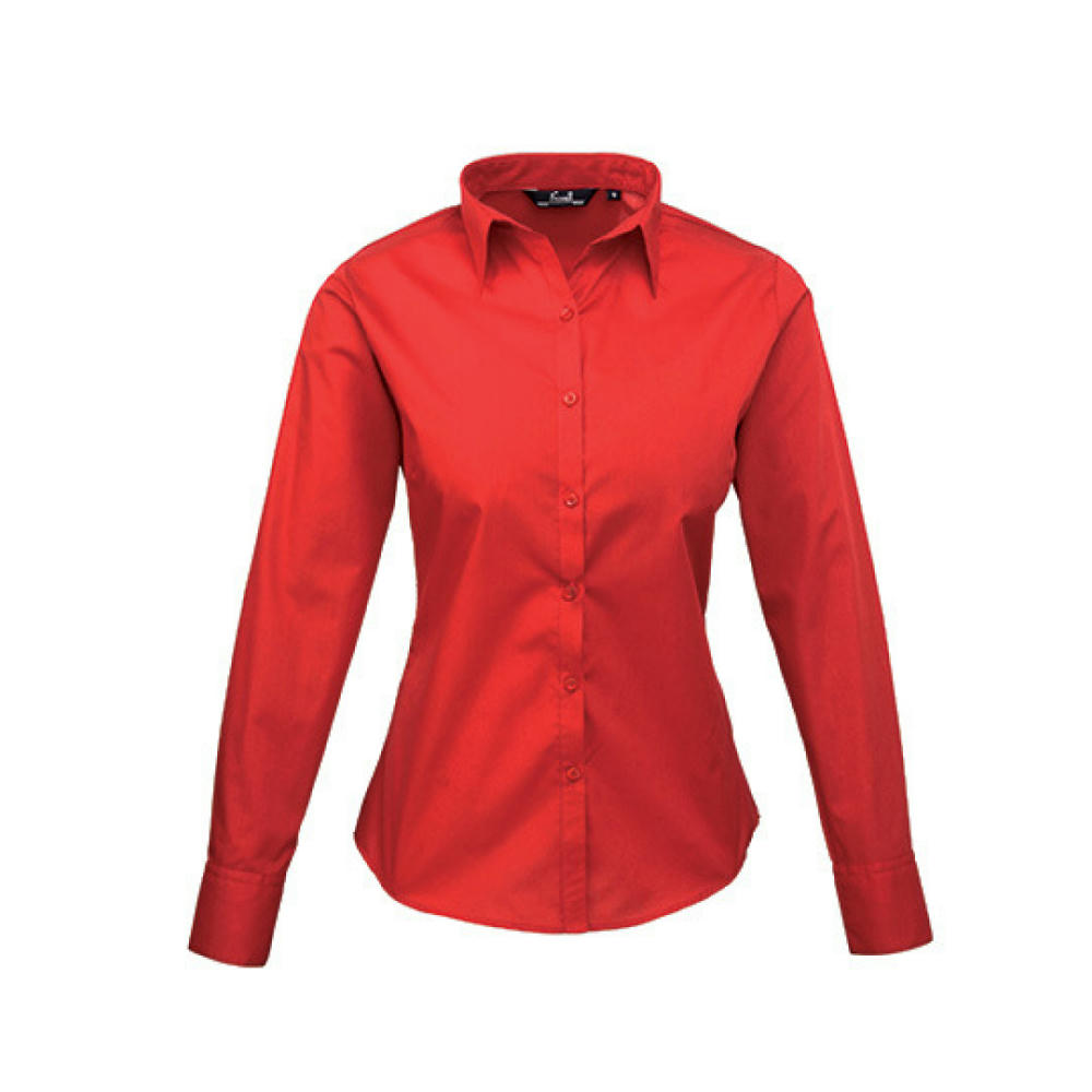 Women´s Poplin Long Sleeve Blouse