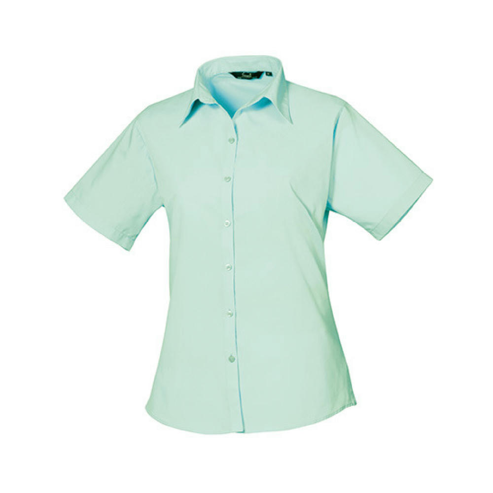 Women´s Poplin Short Sleeve Blouse