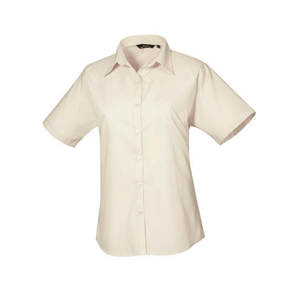 Women´s Poplin Short Sleeve Blouse